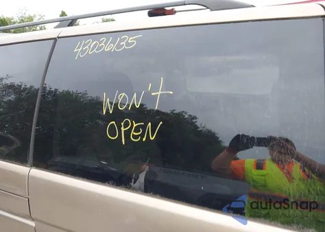 2003 Honda Odyssey Ex-L z USA, uszkodzony, nr VIN 5FNRL18033B038238